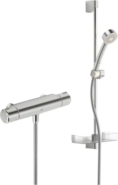 Oras Apollo duschset med Nova termostatblandare, krom
