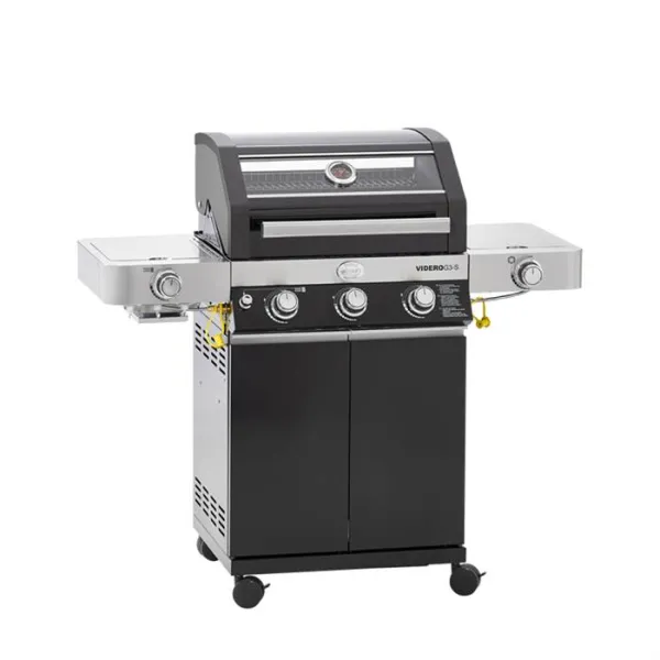 Rösle BBQ-gasgrill - Videro G3-s - 3 huvudbrännare