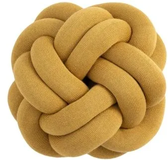 Design House Stockholm Knot Kudde Gul