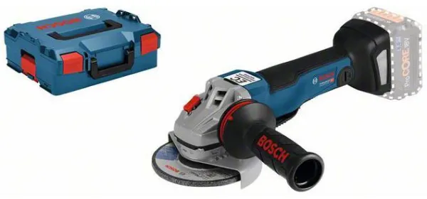 Bosch Akku vinkelslip GWS 18V-10 PC SOLO L-BOXX