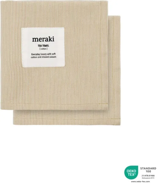 Diskhandduk, Verum, Offwhite/Safari