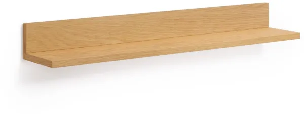 Abilen, vägg­hylla, natur, H9x80x15 cm